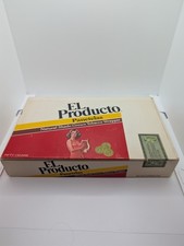 Vintage El Producto Panetelas Cigar Box with 45 Cigar Sigillati Sigari