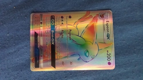 Espeon rainbow - gx,