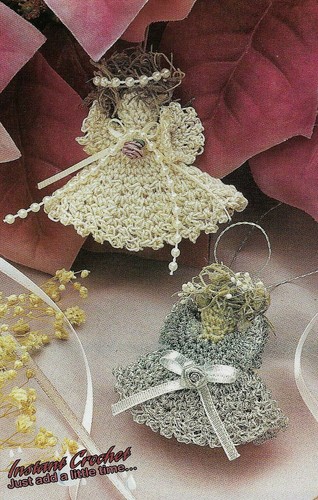 Ornamenti angeli campagna - ornamenti,