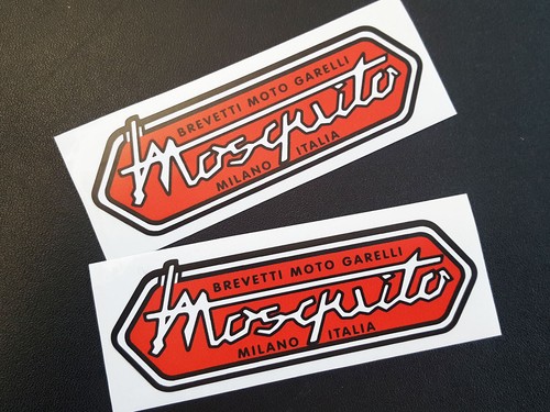 Garelli mosquito adesivi - mosquito,
