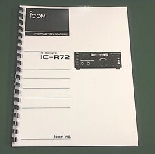 Icom IC-R72 Manuale di