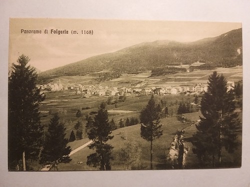 Folgaria veduta - folgaria, (trento).