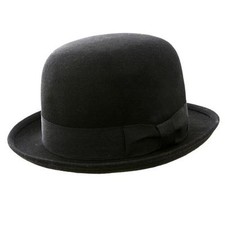 Cappello Bowler in feltro di