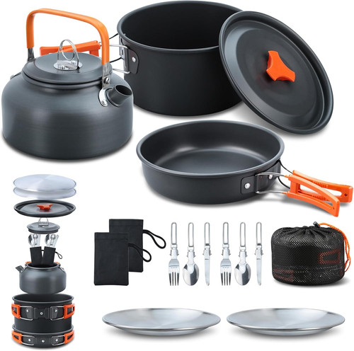 Set stoviglie campeggio - stoviglie,