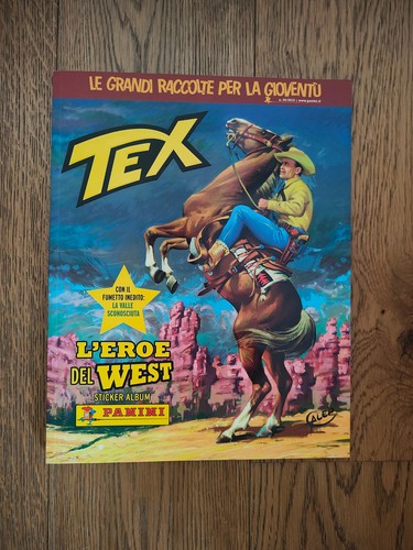 Album panini tex - tex, l'eroe