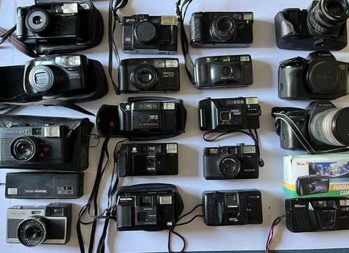Lotto lavoro fotocamera reflex