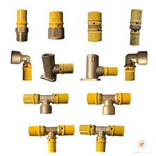 RACCORDERIA PER GAS A PRESSARE