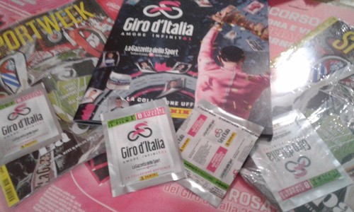 Bustina panini giro italia - panini, d'italia