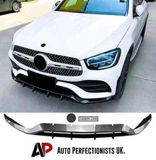 Mercedes GLC Classe GLC43 AMG Line W253 Splitter Labbro Anteriore Fibra di Carbonio 2020-2022