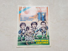 GAZZETTA DELLO SPORT ILLUSTRATA 3-1980 SPECIALE E POSTER INTER - FIORENTINA 1969