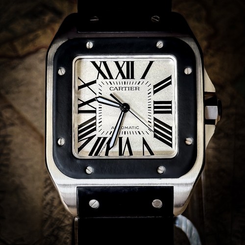 Cartier santos 100 automatic - cartier,