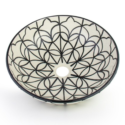 Lavabo ceramica tondo ø38 - lavabo,