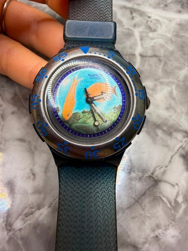 Swatch scuba 200 - 200, decompression