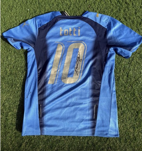 Maglia firmata francesco totti - maglia,