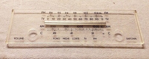 Scala parlante per radio - parlante,