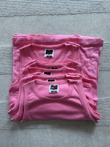 Stock canotte rosa