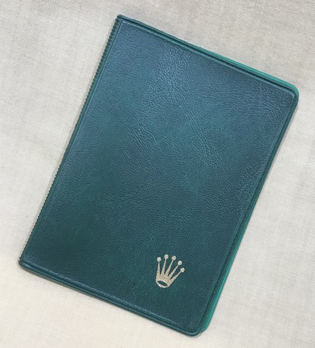 Rolex certificate wallet - certificate,