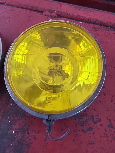 Fendinebbia giallo rotondo - fendinebbia,