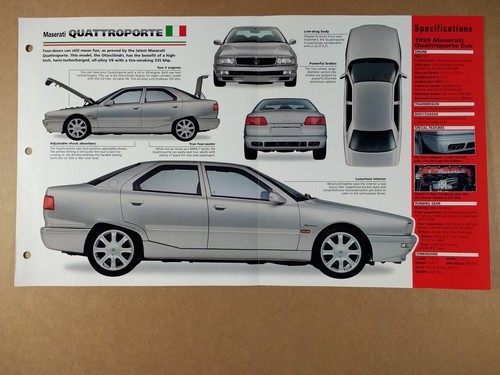 Maserati quattroporte evo 1999 - maserati,