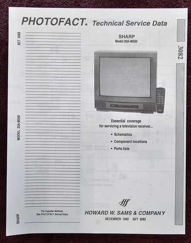 Sam photofact 3082 manuale - sam,