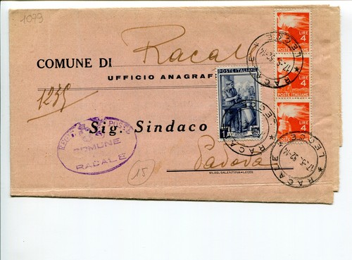 1952 italia lavoro - lavoro, comune