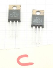 2x Philips BD650 Transistor