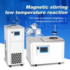 -80°C 5L Termostato Agitatore Magnetico Ultra Bassa Temperatura Reazione Bagno