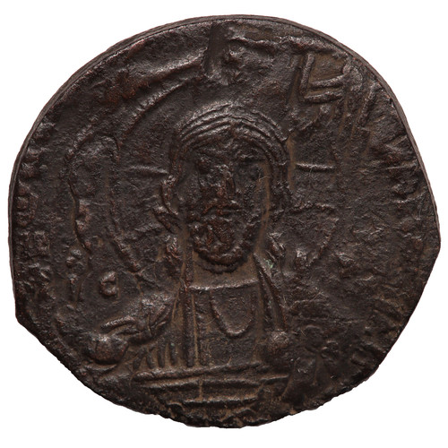 Moneta follis bizantina - follis,