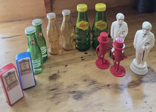 Lot advertising salt and
