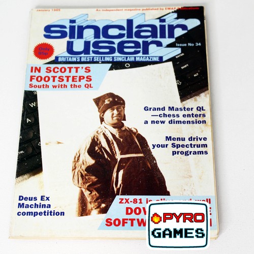 Sinclair user magazine issue - user,