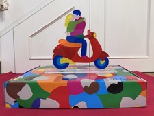 Marco Lodola serigrafia in plexiglass da appoggio “our secret” 33 x 7 x 29 cm