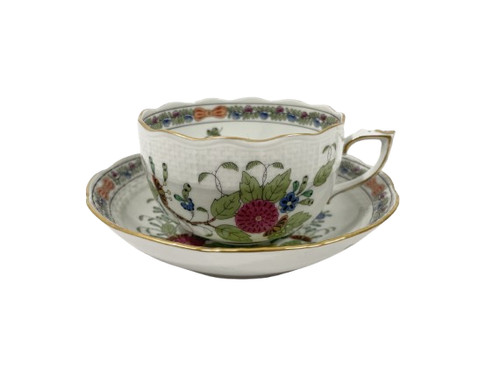 Tazza tè herend cesto - da,