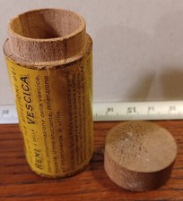 Farmacia PILLOLE FOSTER Antico contenitore In Legno