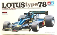 TAMIYA 1/12 LOTUS tipo78 SERIE GRANDE SCALA N.37 [PARTI INCISE INCLUSE] Rara