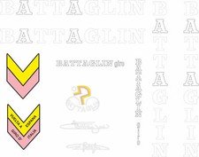 Adesivi Telaio BATTAGLIN Giro