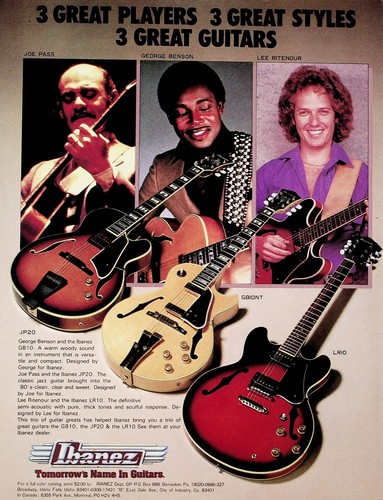 1982 ibanez guitars joe - ibanez,