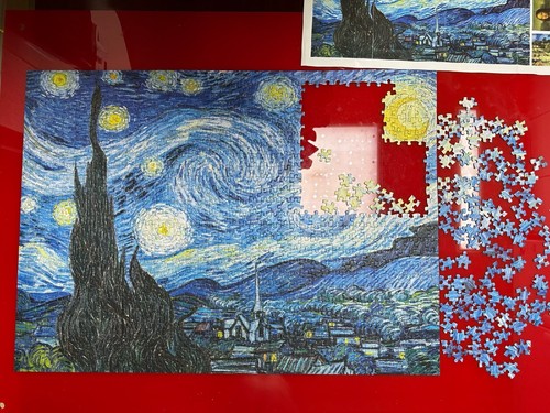 Puzzle van gogh notte - van, la