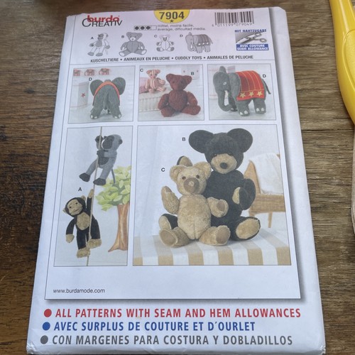 Burda creative pattern 7904 - pattern,