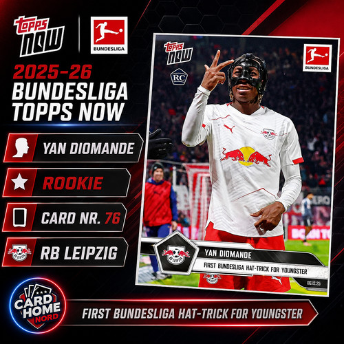 Yan diomande rookie card - yan, 76