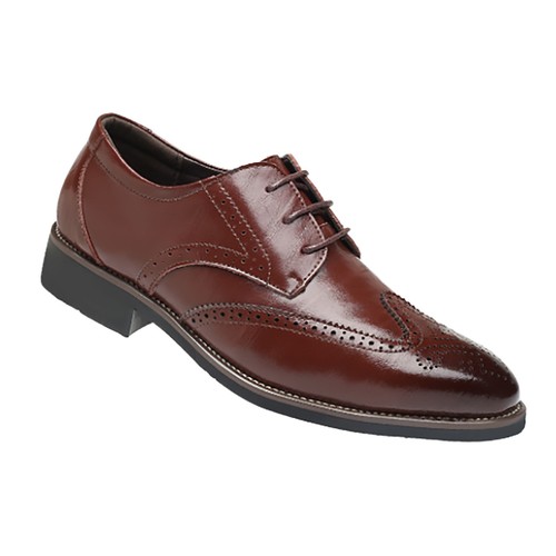 Klassische herren leder oxford - leder,