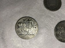  2 LIRE 1908 QUADRIGA VELOCE