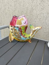 Pesce in metallo porta candela arredo casa al mare luce soffusa Lanterna