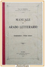 MANUALE DI ARABO LETTERARIO