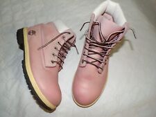 SCARPE TIMBERLAND N 40 EU  100% ORIGINAL PINK LEATHER SHOES