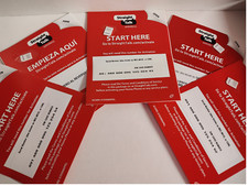 Scheda SIM Straight Talk Nano 4G LTE e 5G - senza tempo di conversazione (Verizon, TMobile, AT&T)