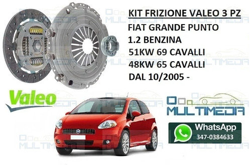 Kit frizione pezzi - pezzi, valeo