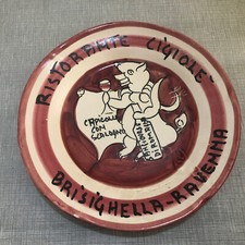 PIATTO RISTORANTE DEL BUON RICORDO CIGIOLE’-BRISIGHELLA-RAVENNA