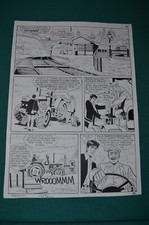 Montanari & Grassani Original Comic Art Tavola Originale # 36 Maxi Dylan Dog #13