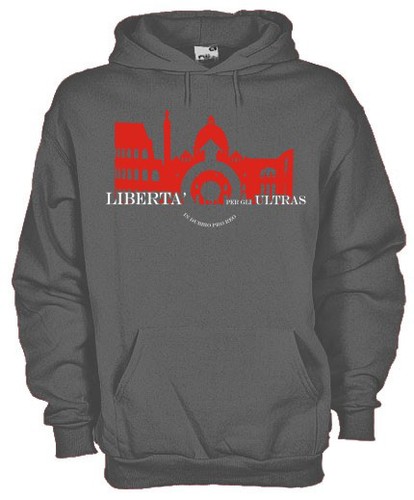 Felpa cappuccio ultras ku63 - felpa,