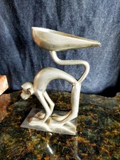 Scultura Metallo Reggi Pipa Pipe Holder